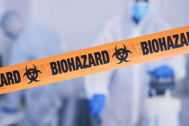 Professional Blood Cleanup technician working in Hume, CA